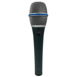 Dynamic Microphone in Black and Silver